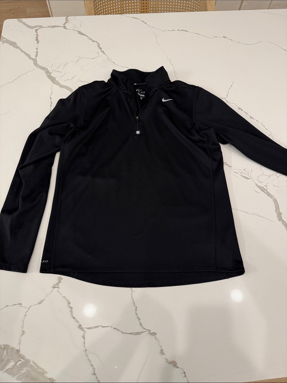 Nike Black Quarter-Zip Performance Pullover